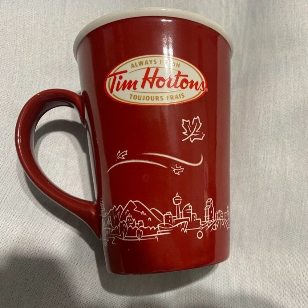2/$20 2010 Tim Hortons Limited Edition Red Coffee Mug